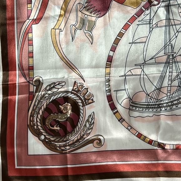 R-2241- Nautical Scarf Women's 100 % Polyester NWT - Picture 4 of 8